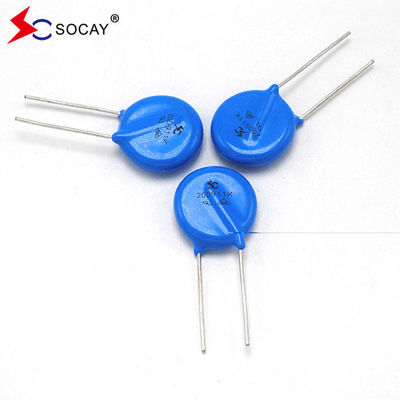 Ф20mm 금속산화물 바리스토르 20D101K / 20D101KJ 넓은 작동 전압 V1mA 18V - 1800V