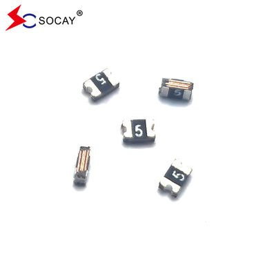 Imax 40A PPTC 재설정 가능한 피지 SCF050-9-0805RB 0.5A 9Vmax SMD0805 패키지
