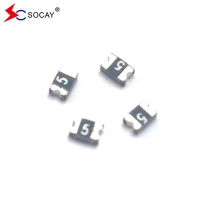 Imax 40A PPTC 재설정 가능한 피지 SCF050-9-0805RB 0.5A 9Vmax SMD0805 패키지