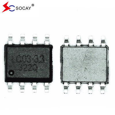 MSOP-8 패키지 ESD 배열 SE02P8M14HA ESD 급류 보호 낮은 클램핑 전압