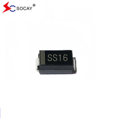 SMD 패키지 60V 쇼트키 수정기 SS16A 쇼트키 다이오드 DO-214AC