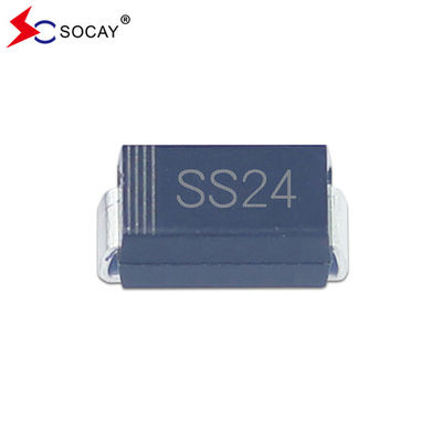 SMA 패키지 쇼트키 수정기 SS24A 쇼트키 장벽 다이오드 VRRM 40V 2A DO-214AC
