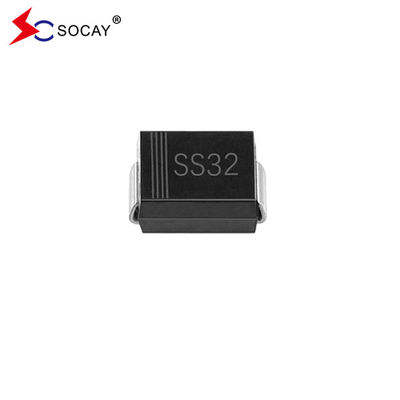 20VRRM 쇼트키 장벽 다이오드 SS32B 표면 장착 VRMS 14V SMB 패키지