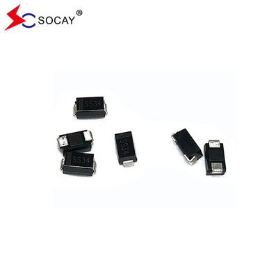 30V 3A 100A 500pF 스코트키 장벽 다이오드 SS33A DO-214AC (SMA) 패키지